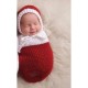 Newborn Baby Crochet Knit Costume Photography Photo Prop Snowman Hat Cap Set Christmas Gift