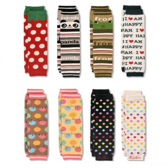 Baby Leg Warmers Children Cartoon Kneepad Socks