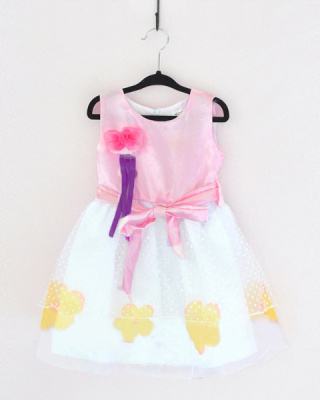 Baby Girls Flower Tulle Party Wedding Bridesmaid Pageant Dress