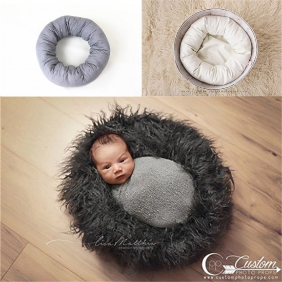 2pcs Newborn Photography Props Posing Pillow Cushion Baby Positioner Photo Props