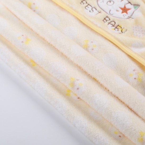 93 93cm Newborn Baby Wrapped Spring Autumn Winter Supplies Thick Warm Flannel Quilt Towel  Pink Giraffe