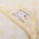 93 93cm Newborn Baby Wrapped Spring Autumn Winter Supplies Thick Warm Flannel Quilt Towel  Light Yellow Cat