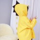 Cute Small Dinosaur Waterproof Polyester Raincoat