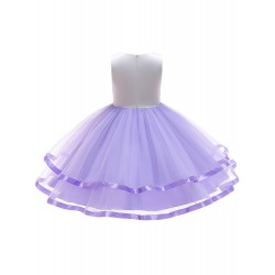 Children Girls Formal Wedding Princess Dress